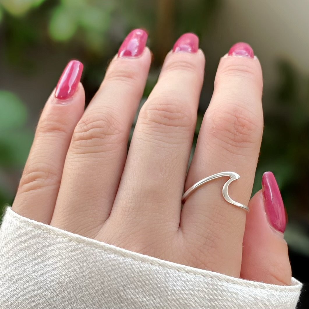 0054894 ANEL PRATA ONDA 22