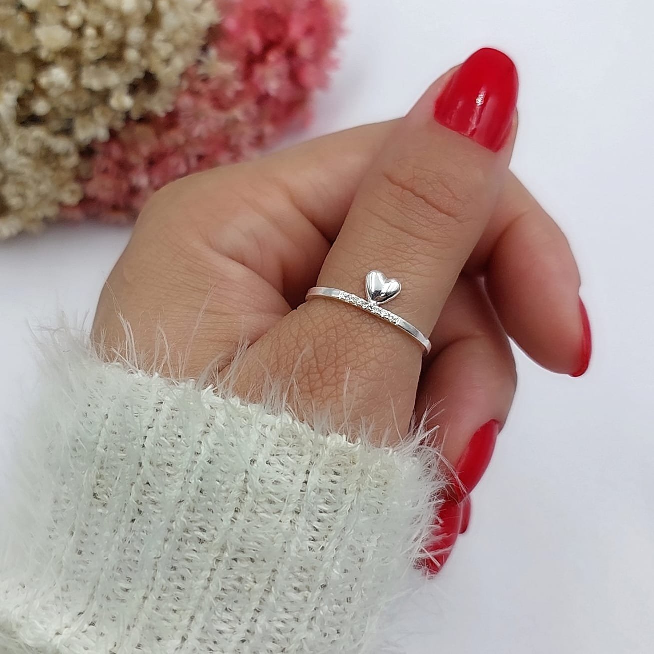 ANEL PRATA ARO COM ZIRCONIAS